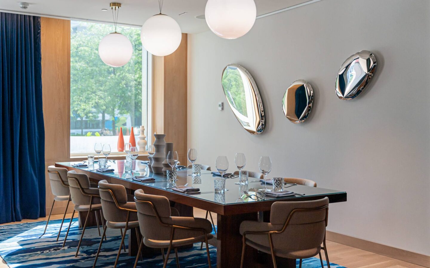 dining table and chairs set